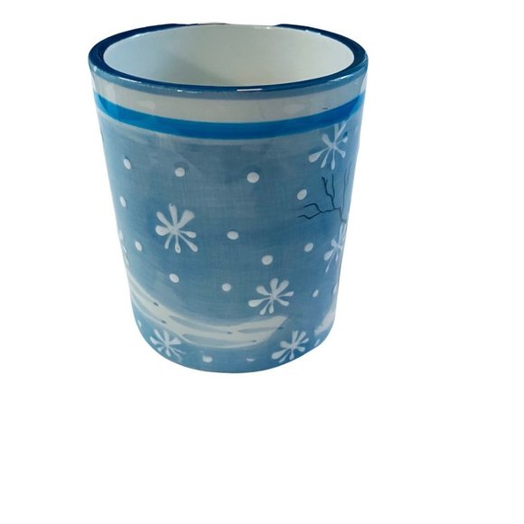 PACIFIC RIM HAND-PAINTED CHRISTMAS MUG - Picture 4 of 6